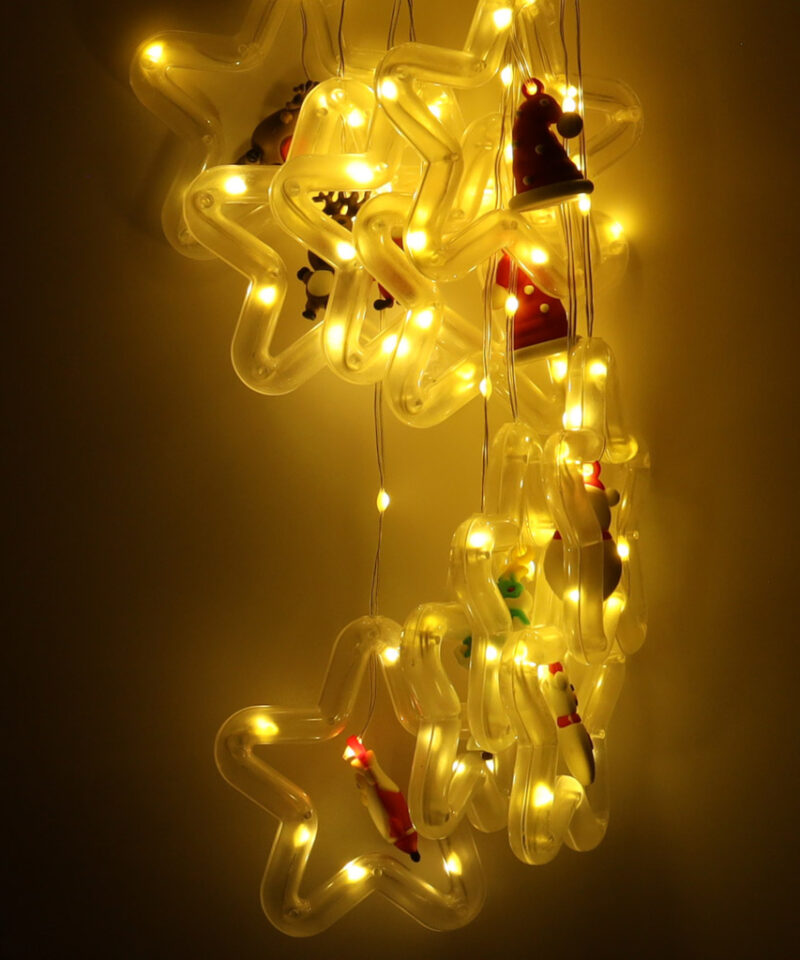 Soe ja kutsuv LED valguskardin