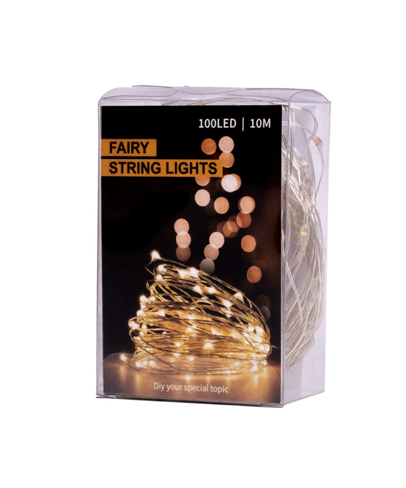 Mitmevärvilised jõulutuled LED 10 m