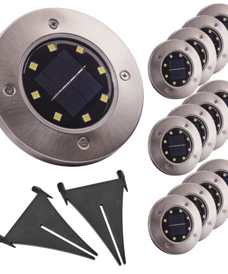 Kvaliteetsed päikesepatareiga aiavalgustid aias