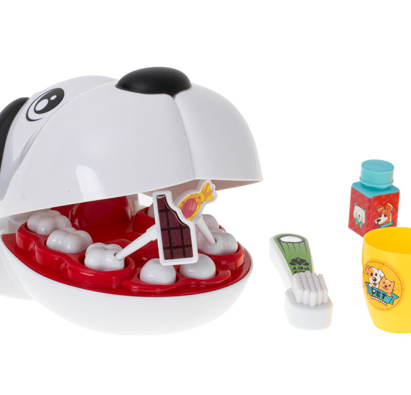 Loomaarsti mängukomplekt arendab oskusi