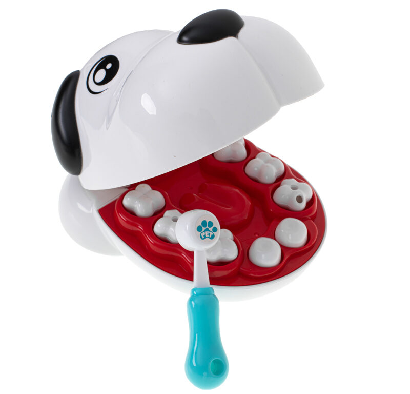 Loomaarsti mängukomplekt õpetab hambahügieeni