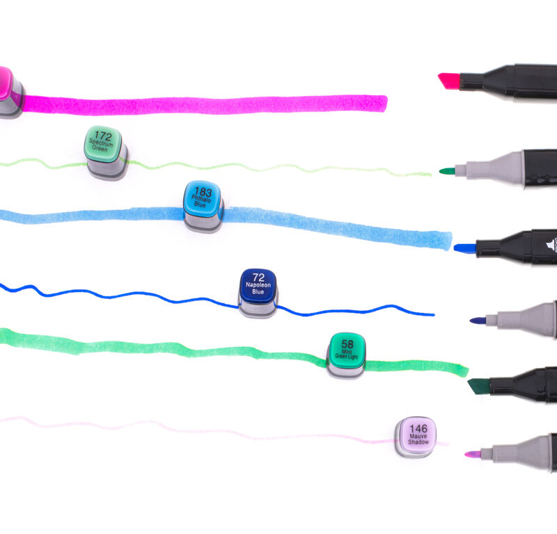 Stiilne hoiukott markeritele