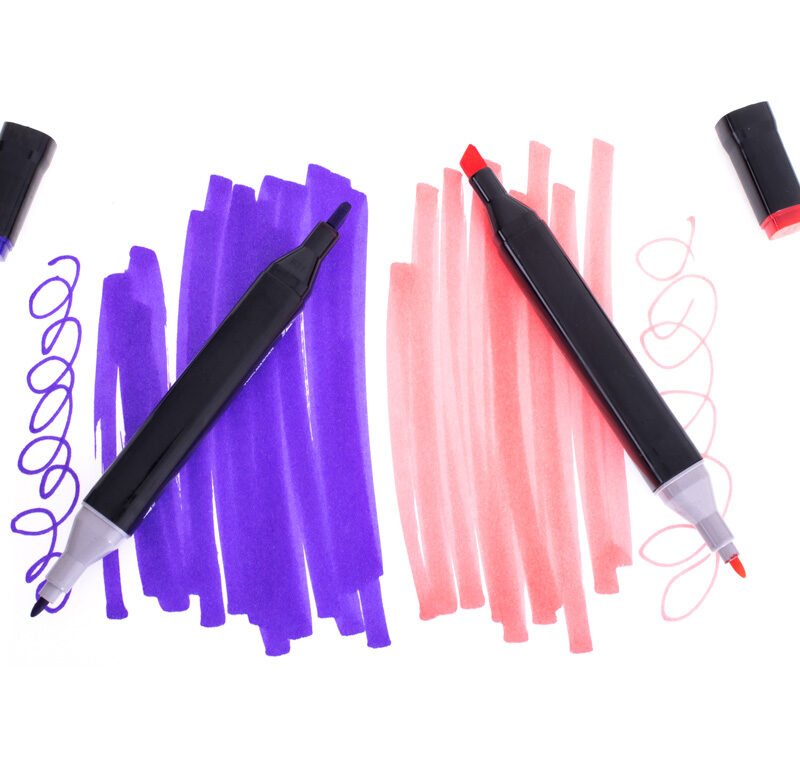 Erksad värvid kunstiprojektideks