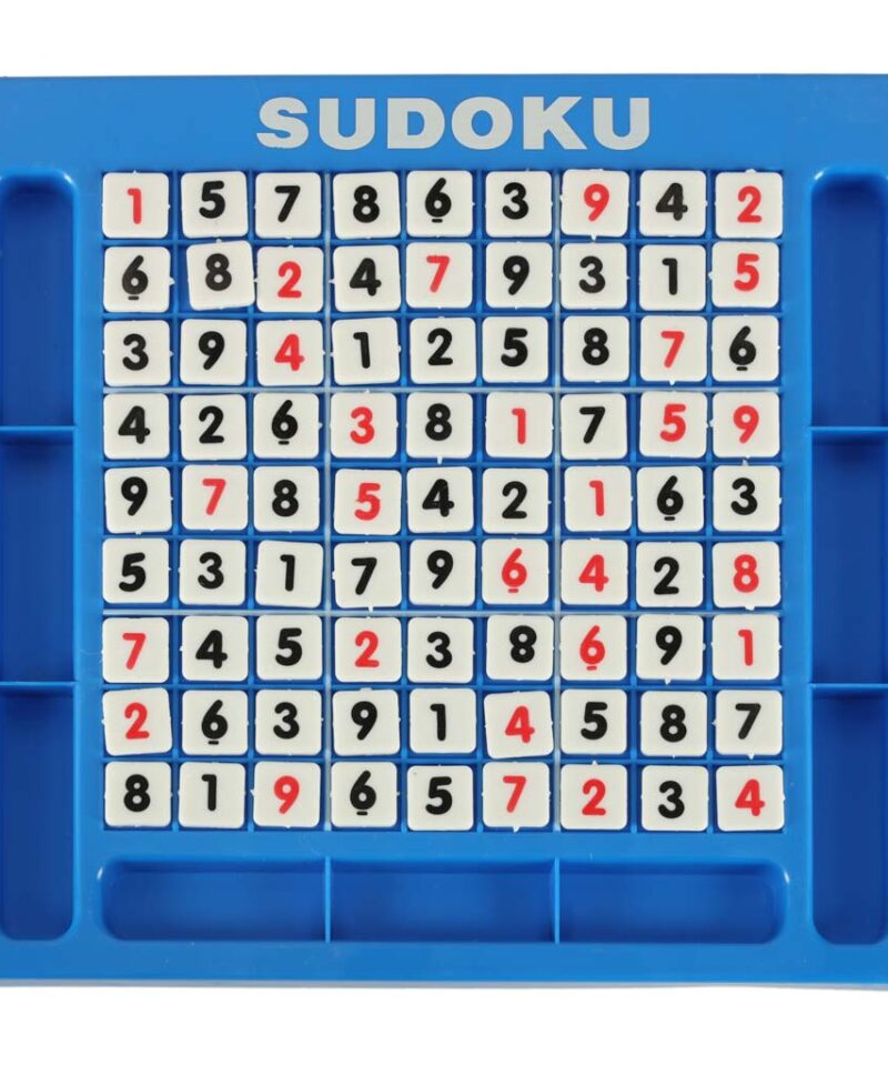 Klassikaline sudoku mäng lastele ja täiskasvanutele