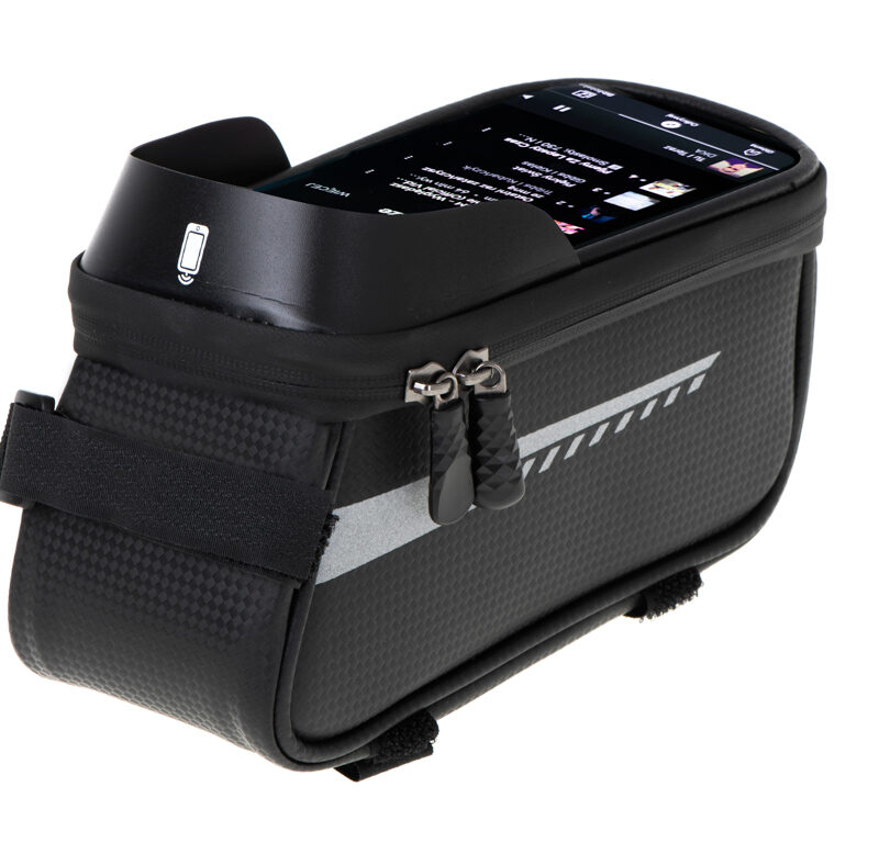 Veekindel jalgrattakott telefonihoidjaga