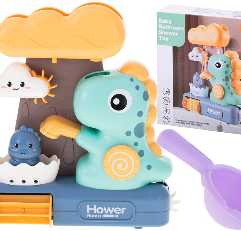 Lõbus dinošaari vannimänguasi vannis