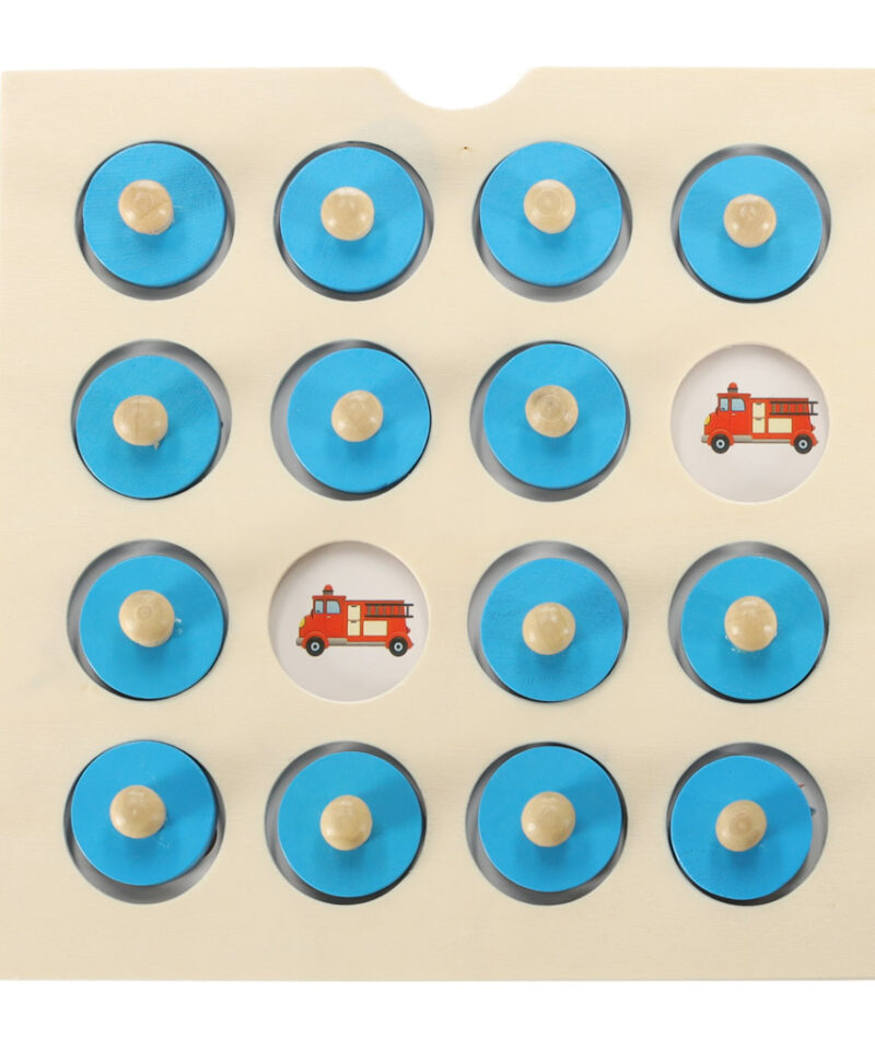 Lastele sobivad puidust klotsid