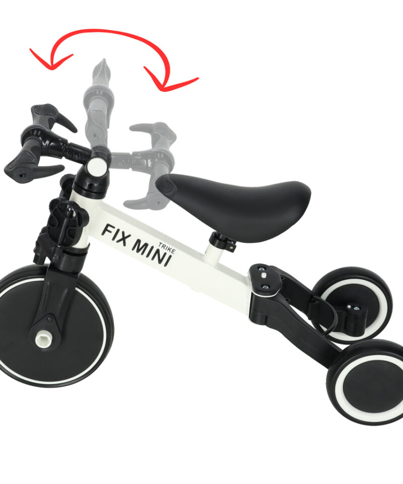 Jooksuratas, mis muutub pedaalidega kolmerattaliseks