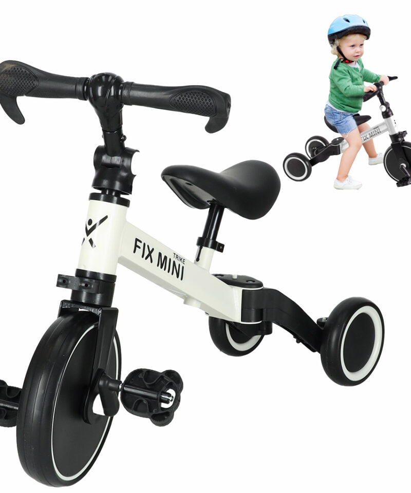 Jooksuratas, mis muutub pedaalidega kolmerattaliseks