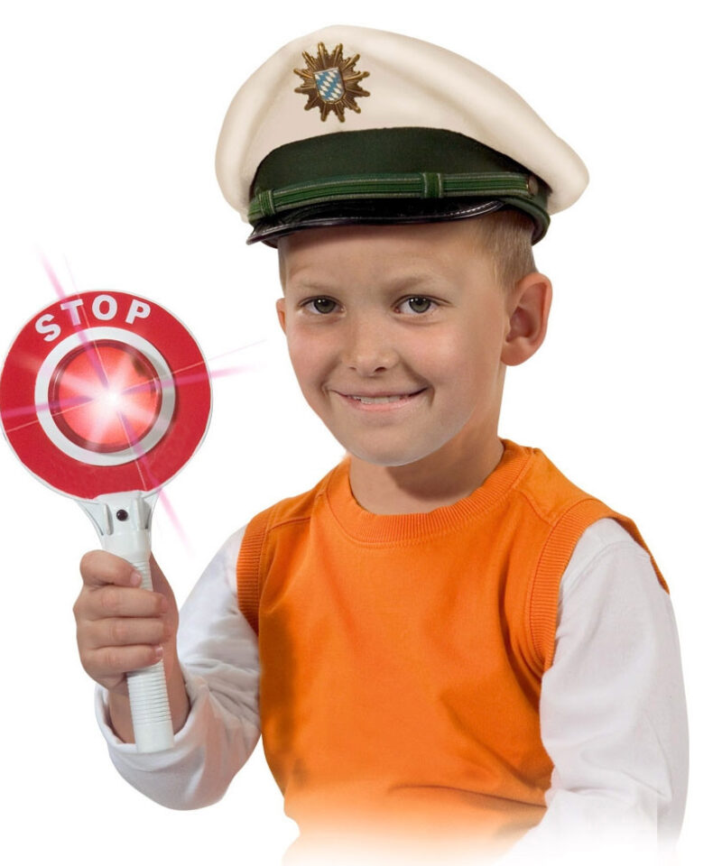 Kahepoolne valguslülitiga lipp lastele