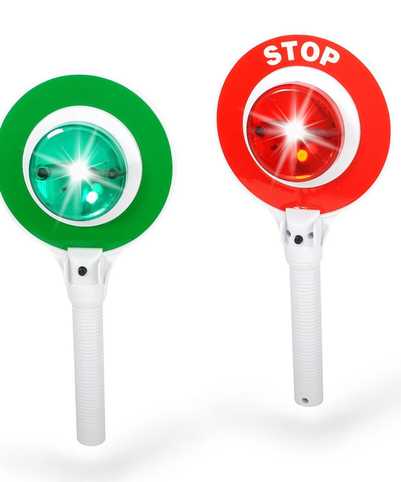 Kahepoolne valguslülitiga lipp lastele