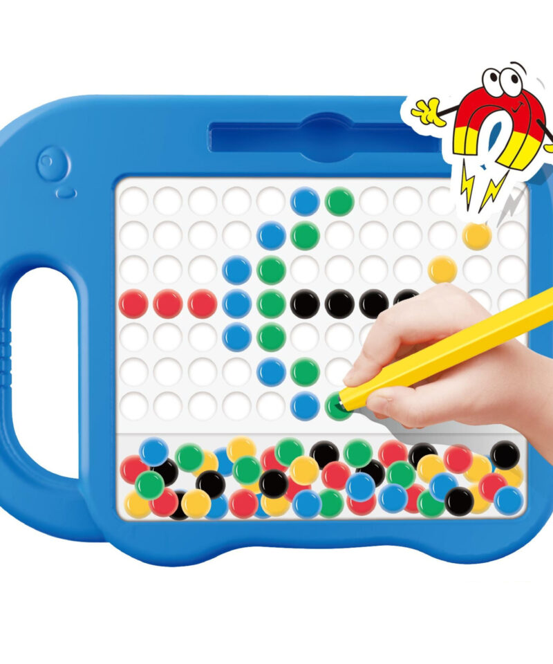 Magnetiline pliiats ja 84 nuppu komplektis