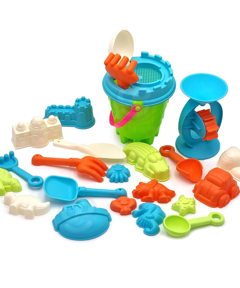 Liivakasti mängukomplekt 25 elemendiga