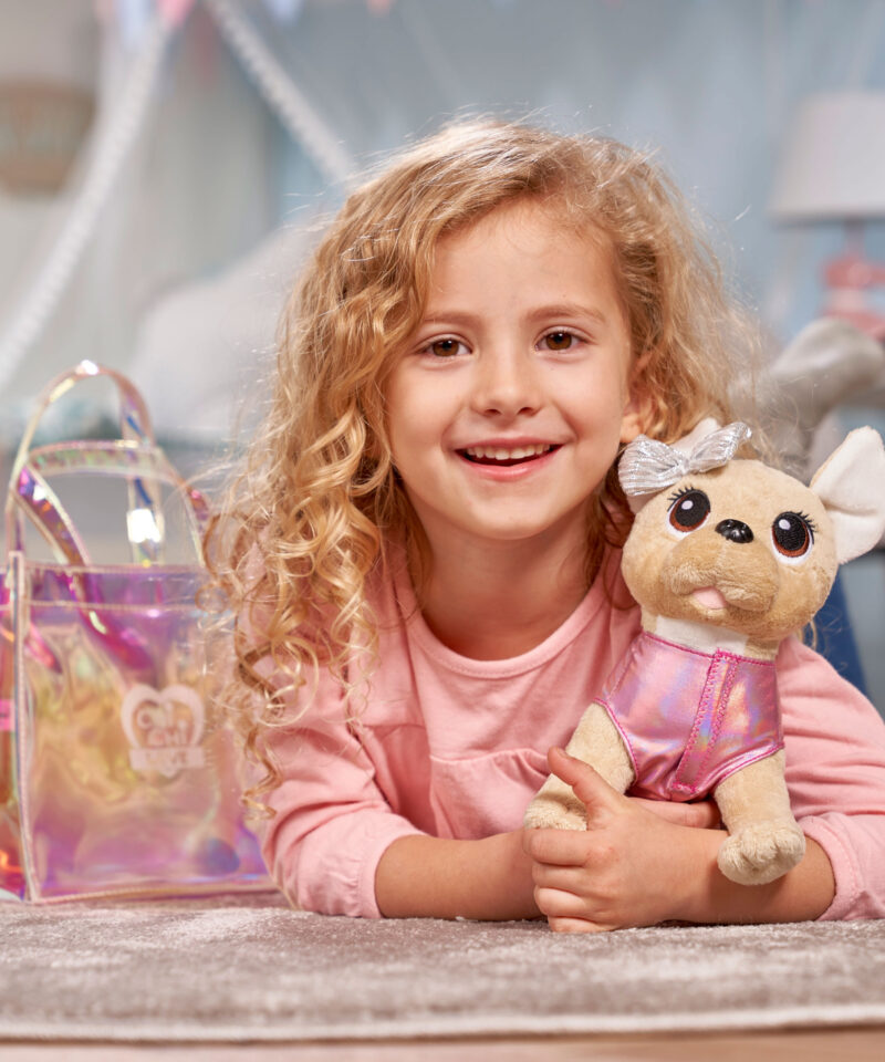 Holograafiline käekott mängukomplektis