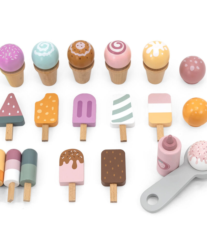 Lihtsasti liigutatav jäätisekäru