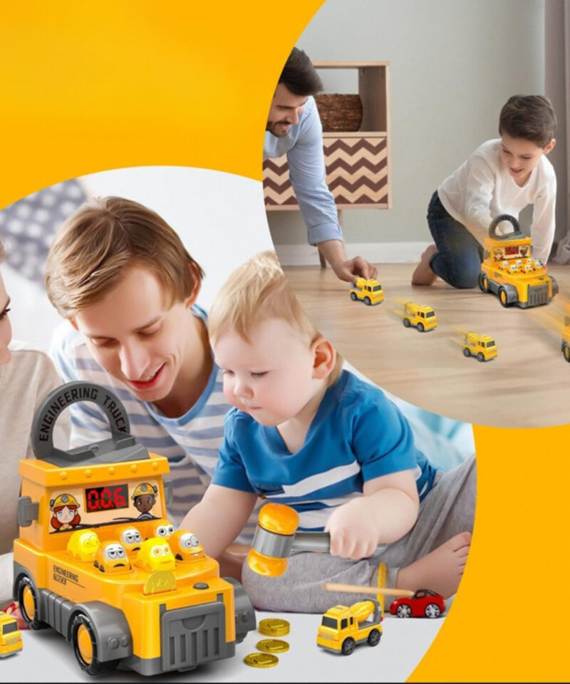 Lapsed naudivad mängu pehme haamriga