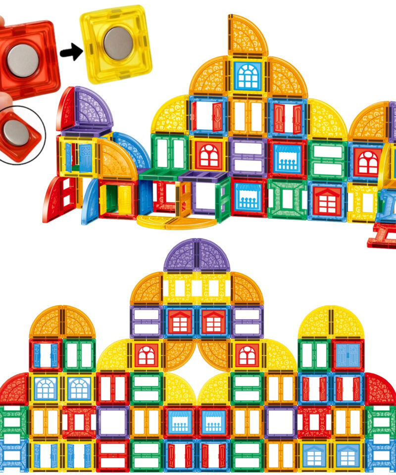 Klotsid, mis ühenduvad magnetitega