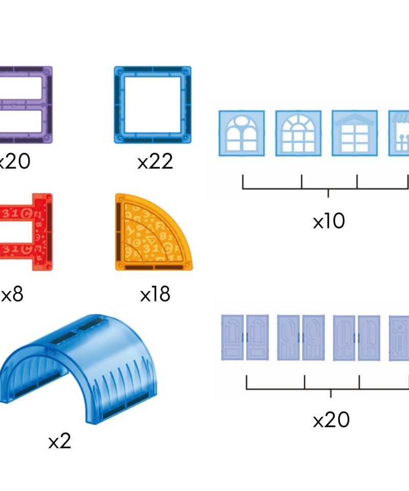 Lastele sobivad magnetklotsid