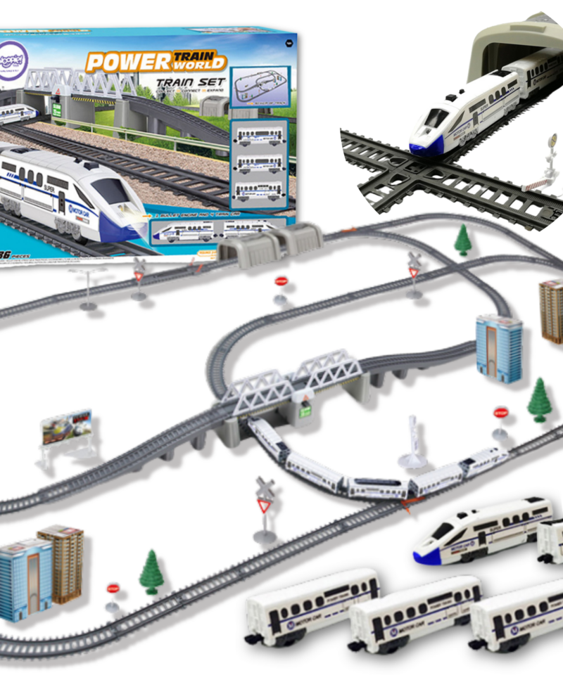 Elektriline rongikomplekt koos tõstetava sillaga