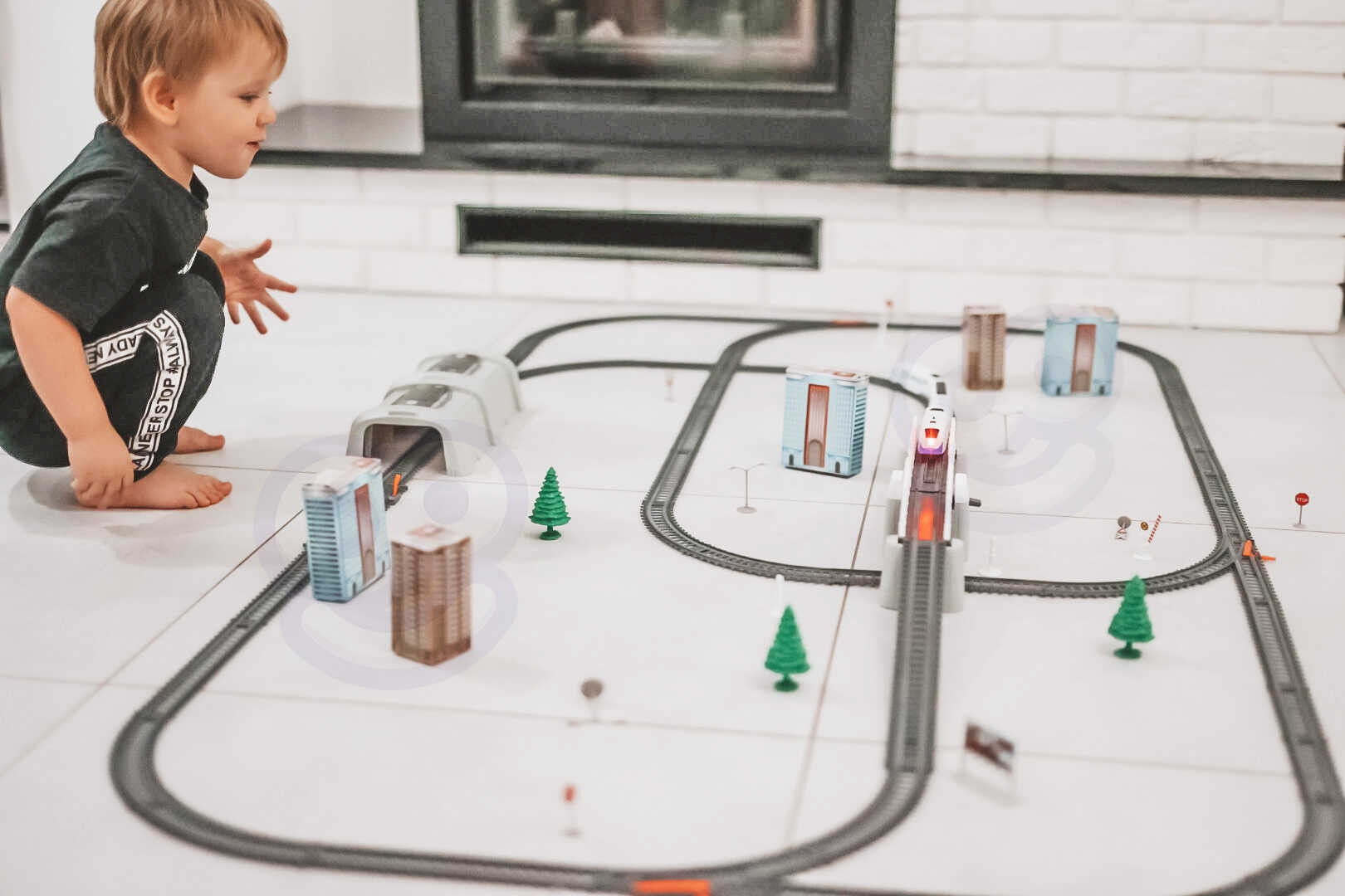 Lastele mõeldud rongikomplekt