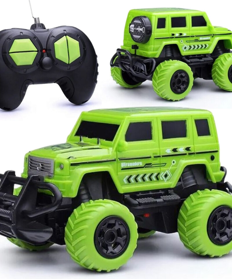 Zdaljuhitav maastikuauto LED tuledega sõidul