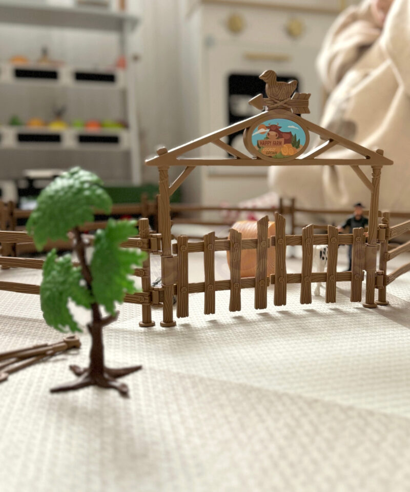 Laste farmi mängukomplekt detailidega