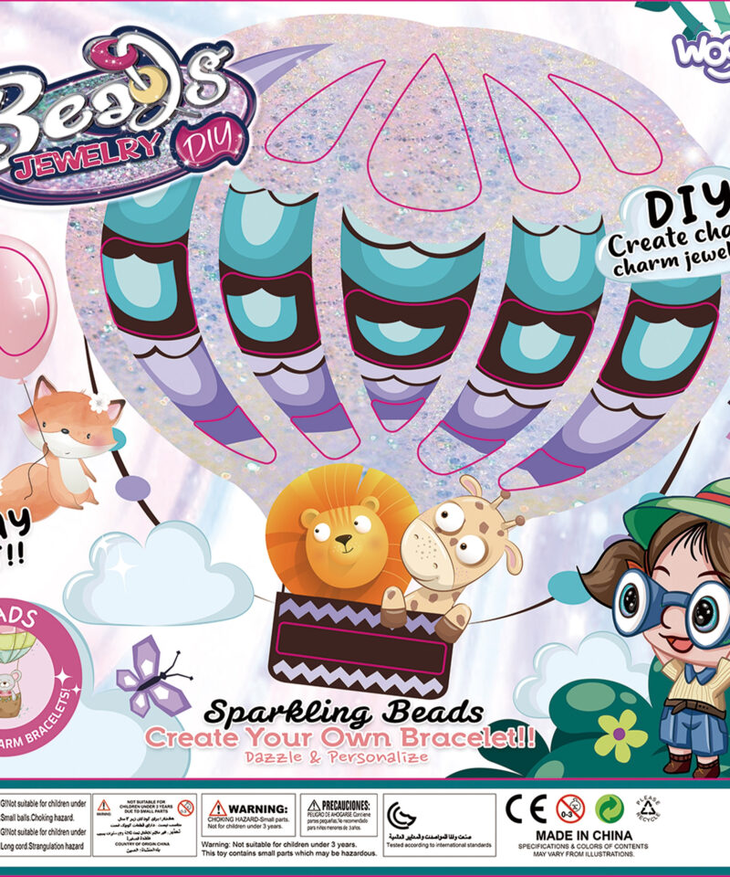 Laste ehtekomplekt käevõrude ja kaelakeede jaoks