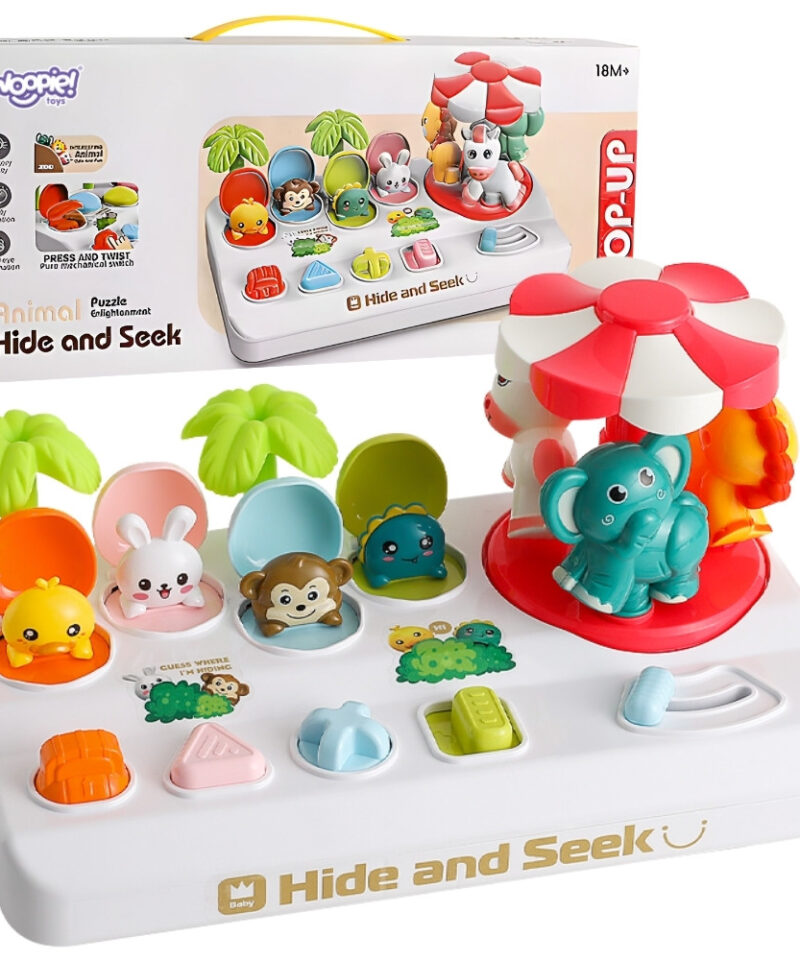 Interaktiivne loomade pop-up mänguasi lapsele