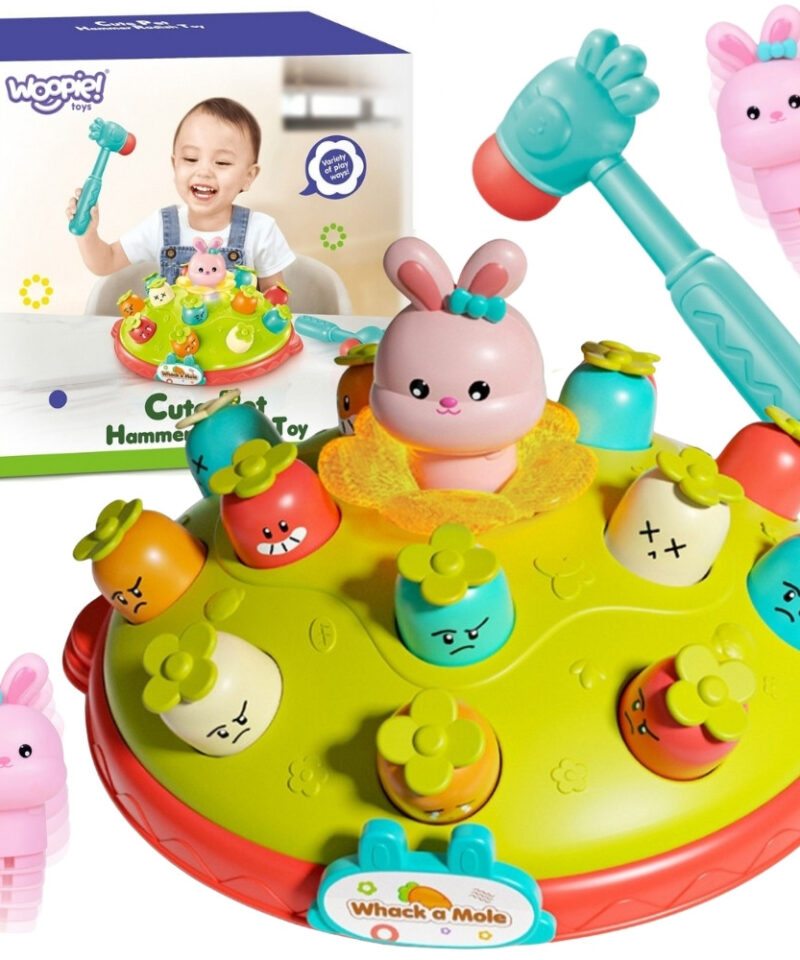 Interaktiivne mäng lastele koos haamriga