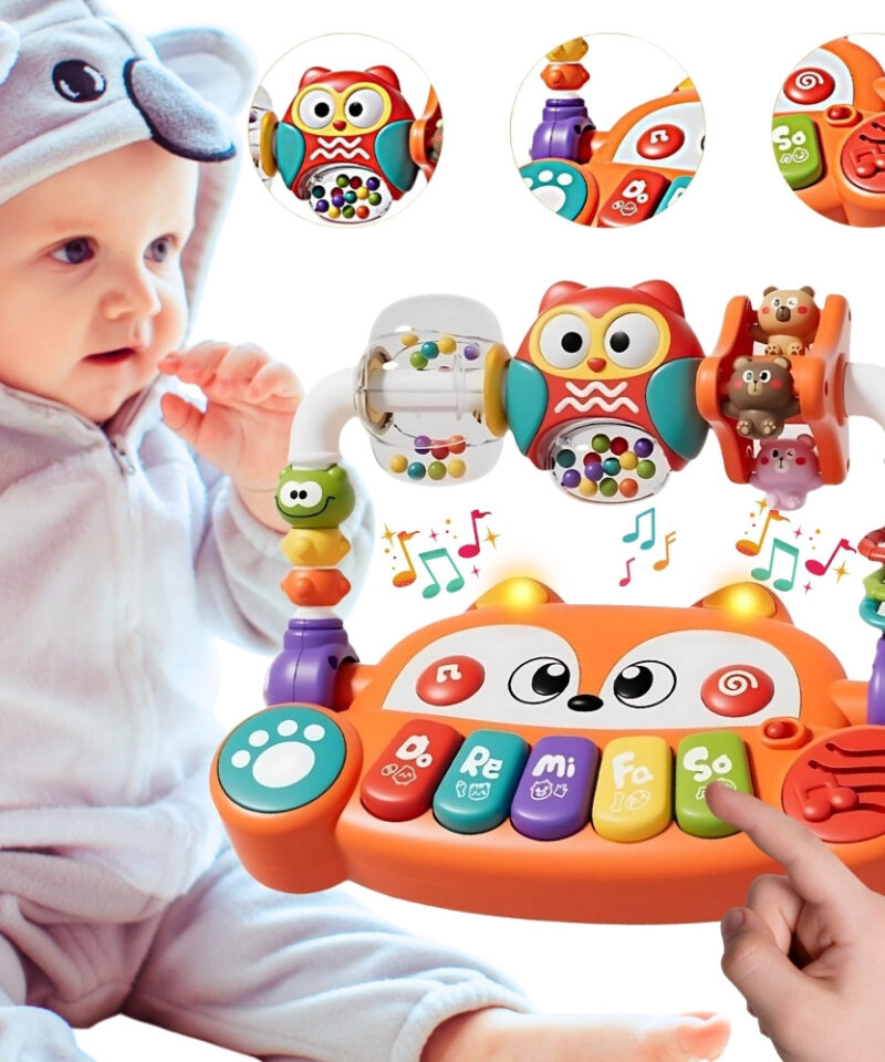 Interaktiivne klaver beebidele mängimiseks