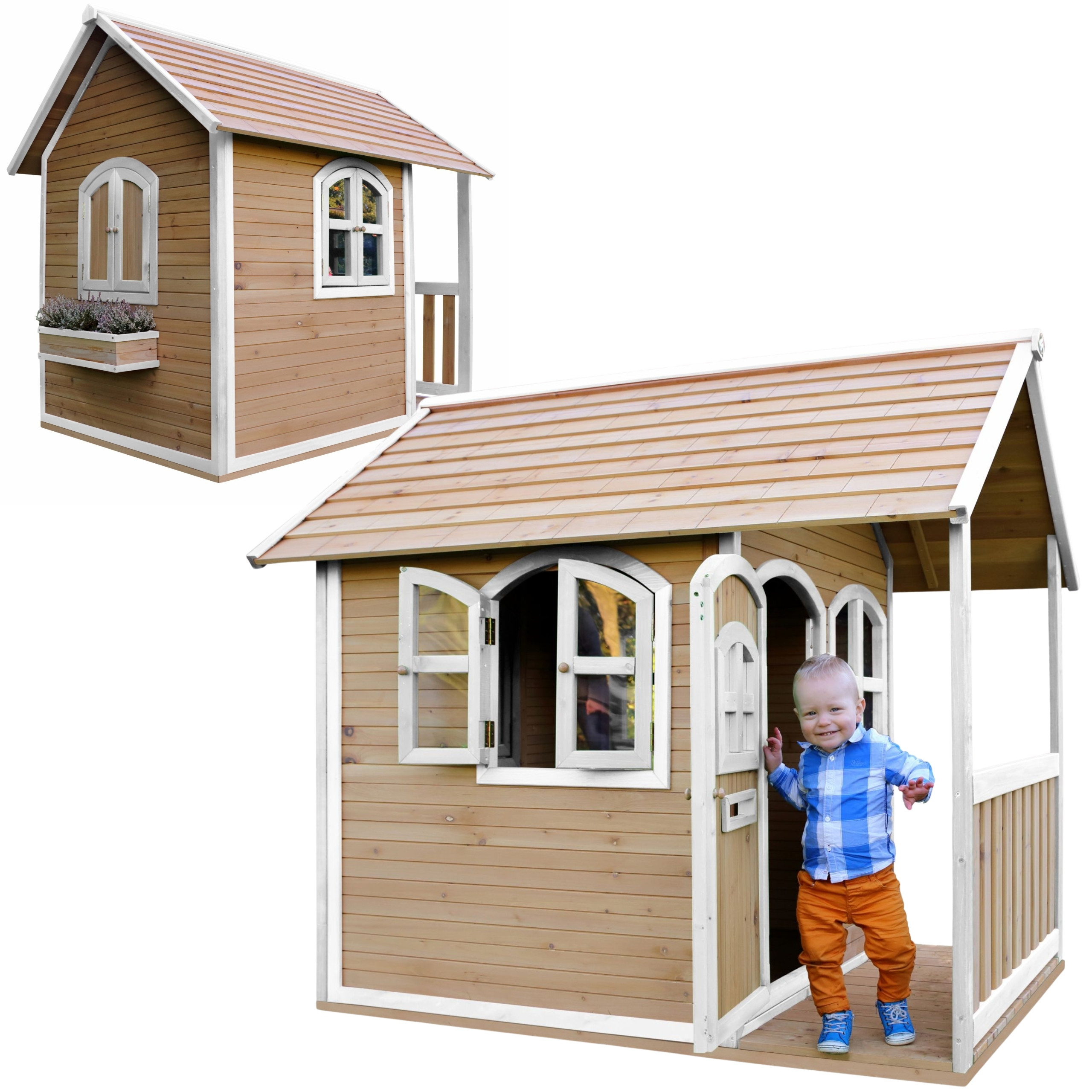 Kvaliteetne puidust mängumaja