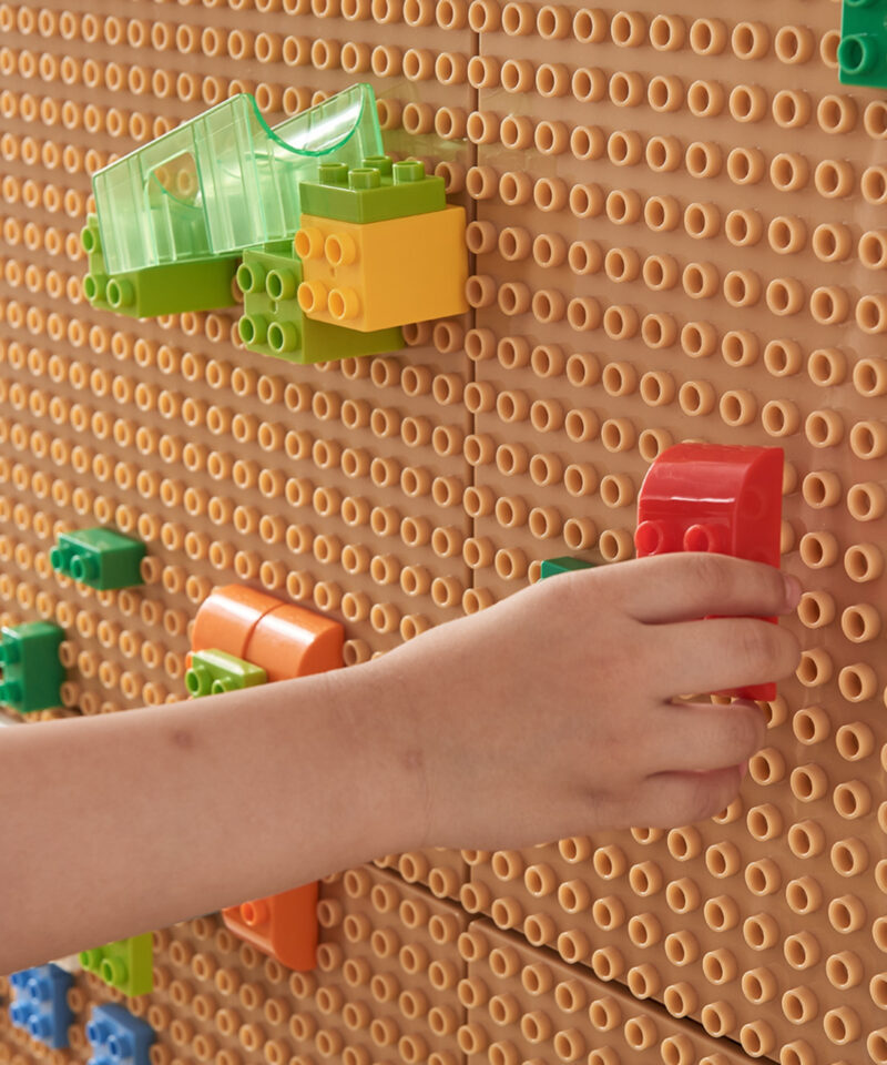 Arendav klotside komplekt lastele