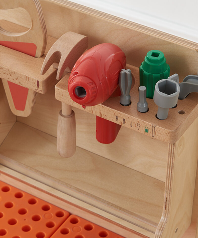 Lastele mõeldud tööriistakomplekt