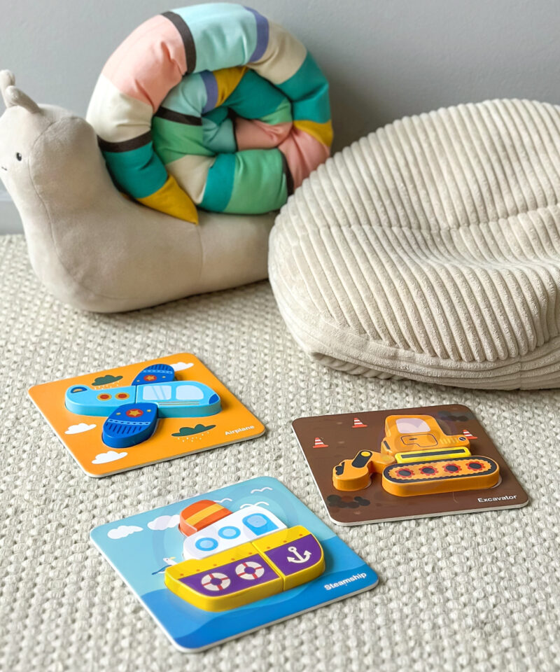 Laste puidust pusle arendab loogilist mõtlemist