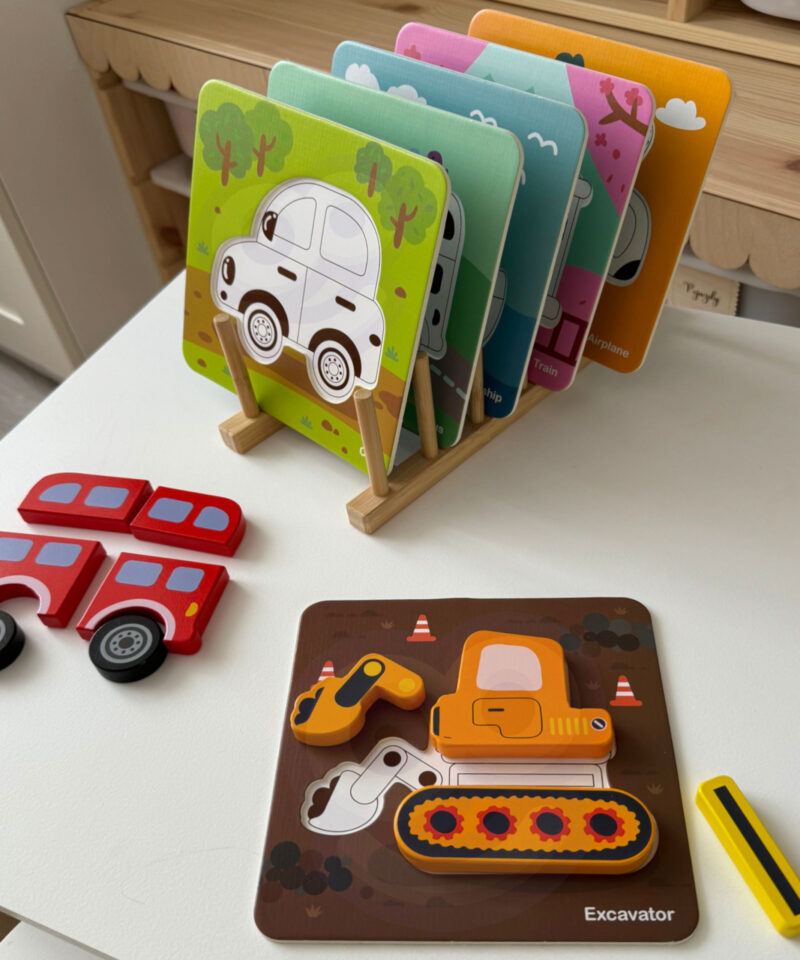 Laste puidust pusle arendab loogilist mõtlemist