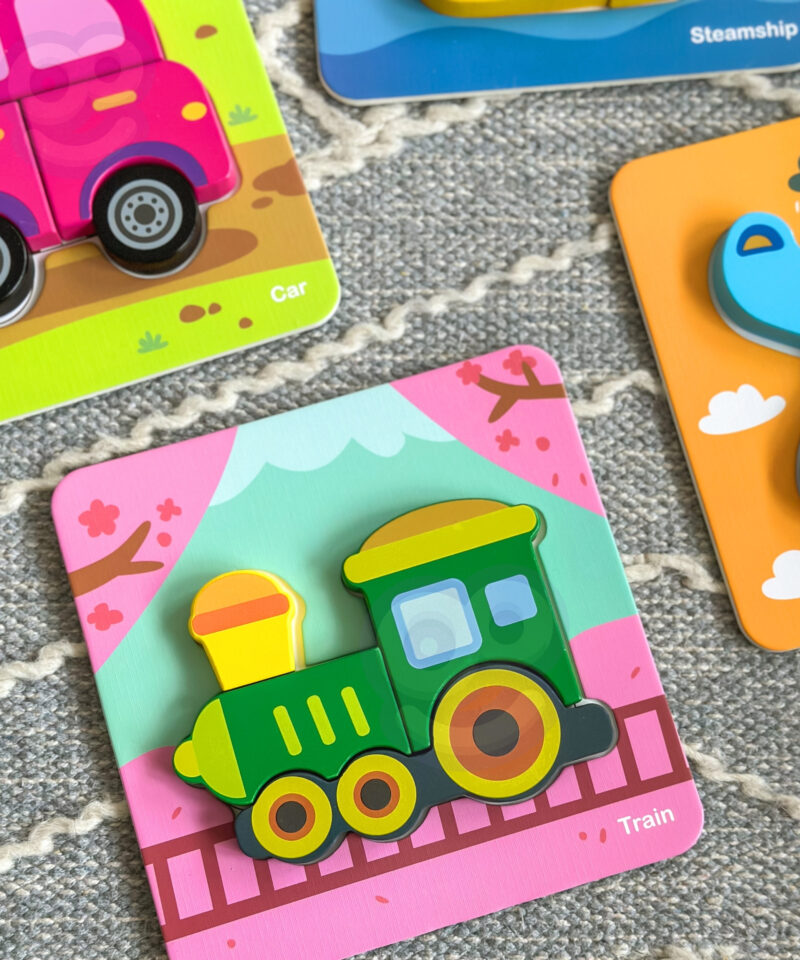 Laste puidust pusle arendab loogilist mõtlemist