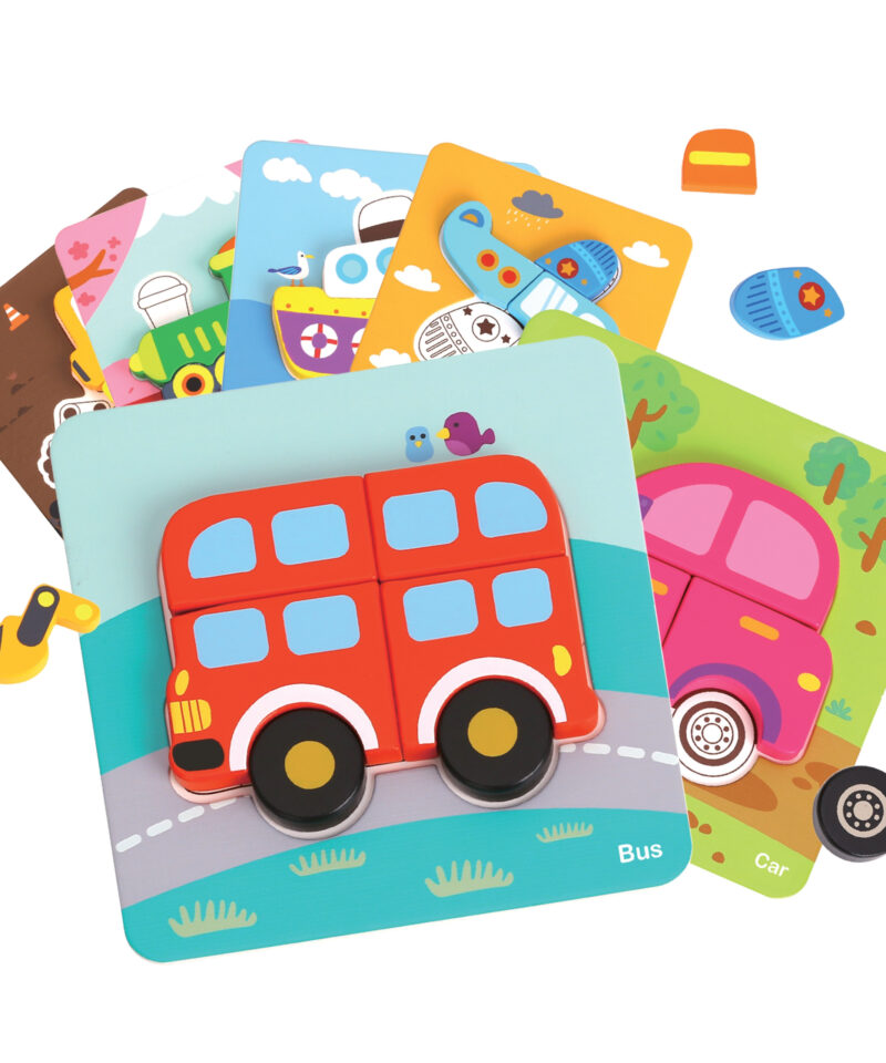 Laste puidust pusle arendab loogilist mõtlemist