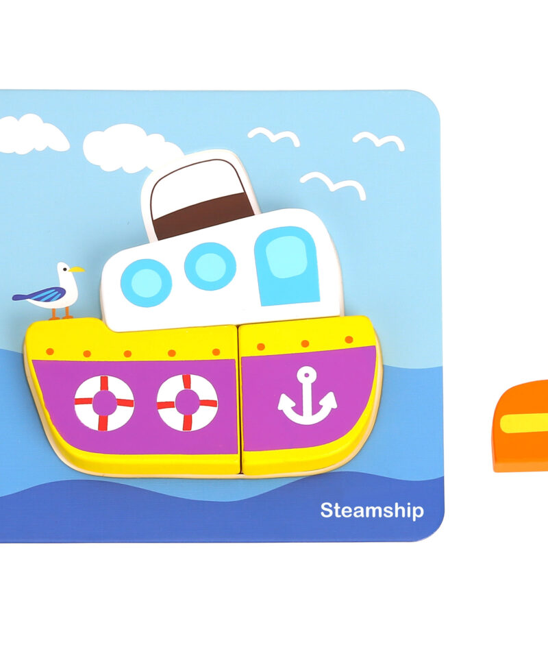 Laste puidust pusle arendab loogilist mõtlemist