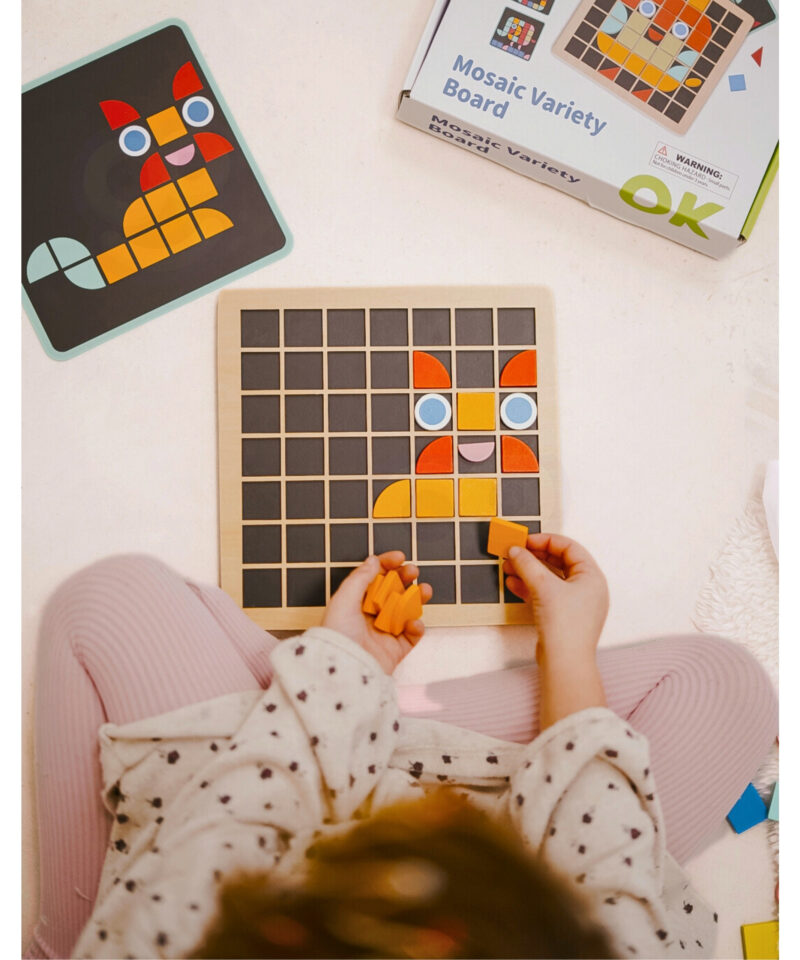 Mosaiikmäng lastele alates 3. eluaastast