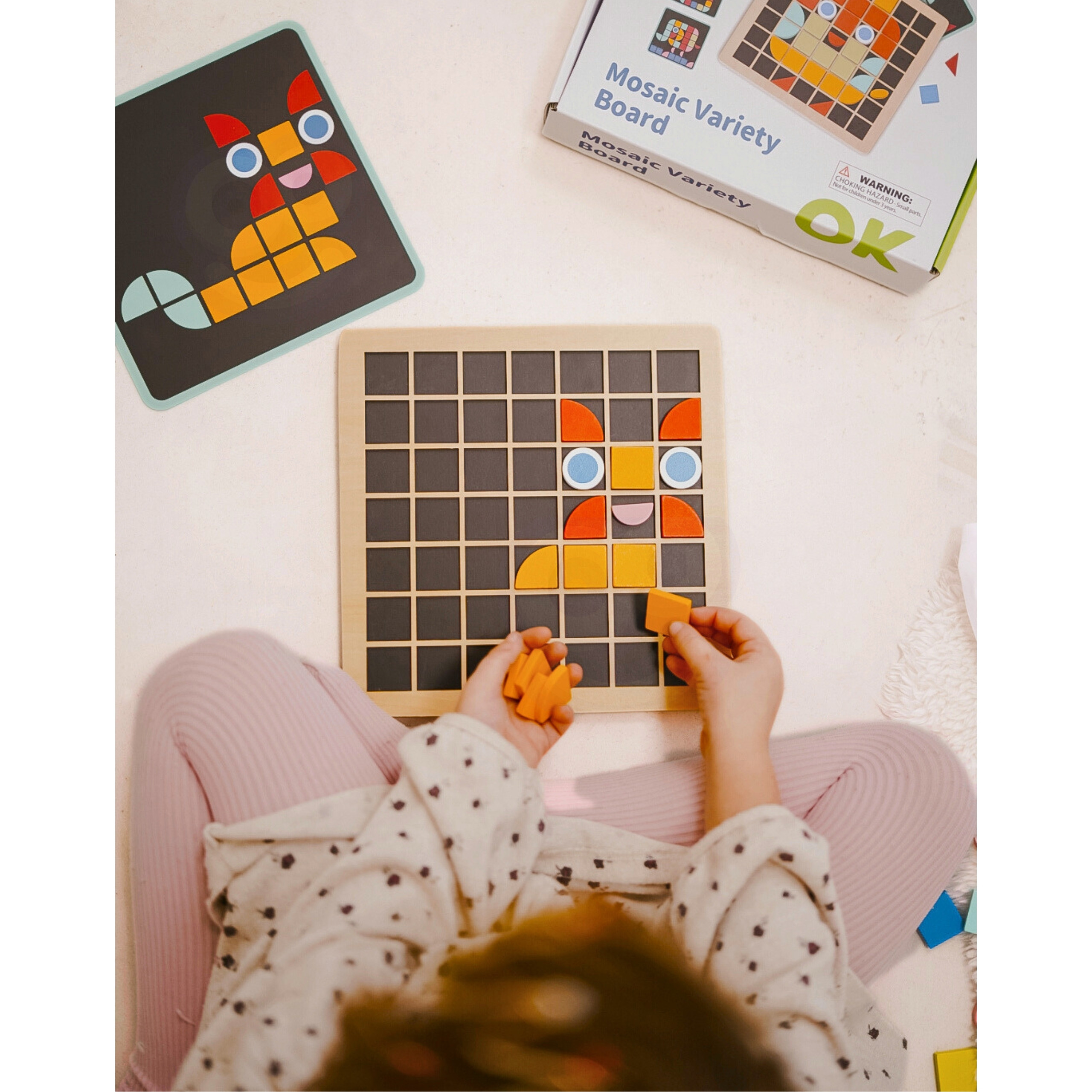 Mosaiikmäng lastele alates 3. eluaastast