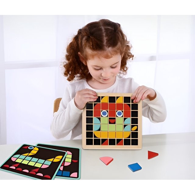 Mosaiikmäng lastele alates 3. eluaastast