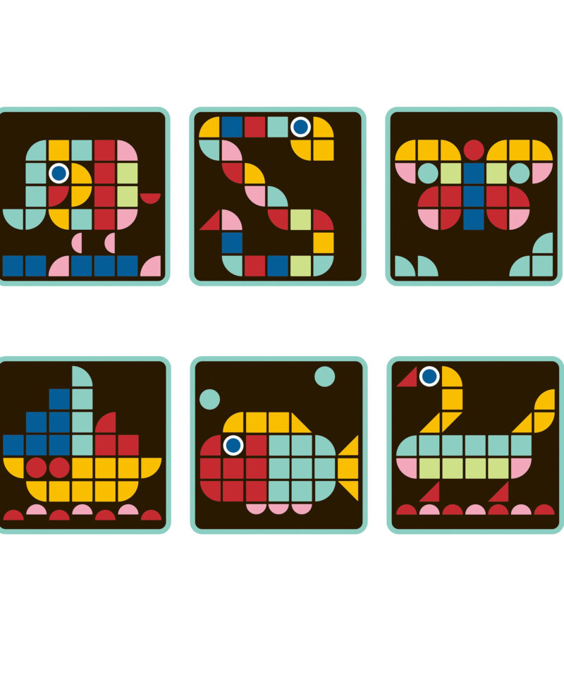 Mosaiikmäng lastele alates 3. eluaastast