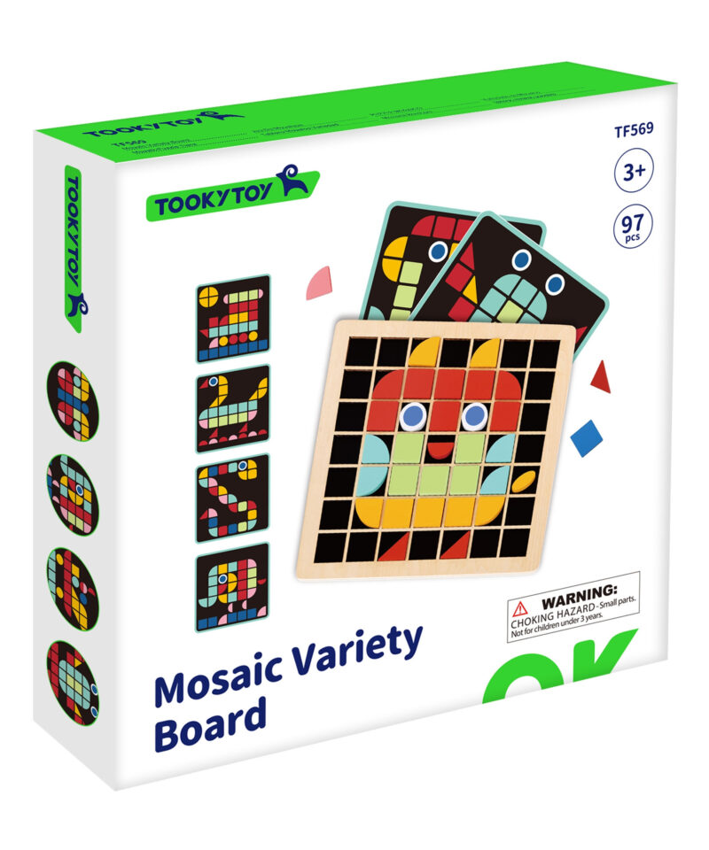 Mosaiikmäng lastele alates 3. eluaastast