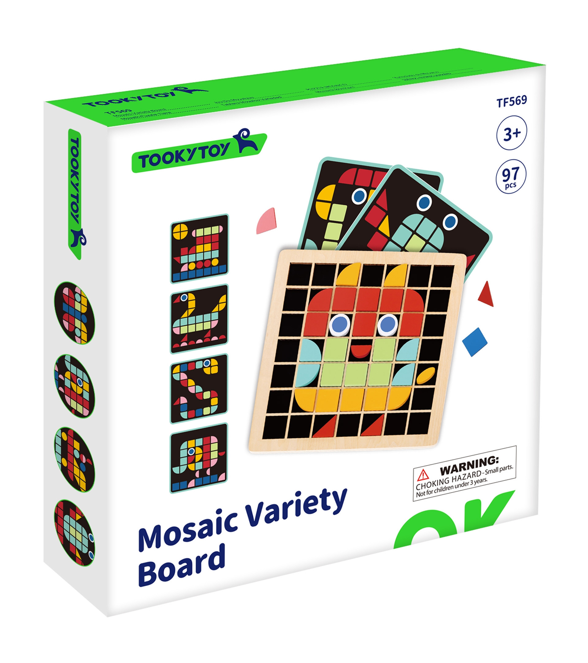 Mosaiikmäng lastele alates 3. eluaastast