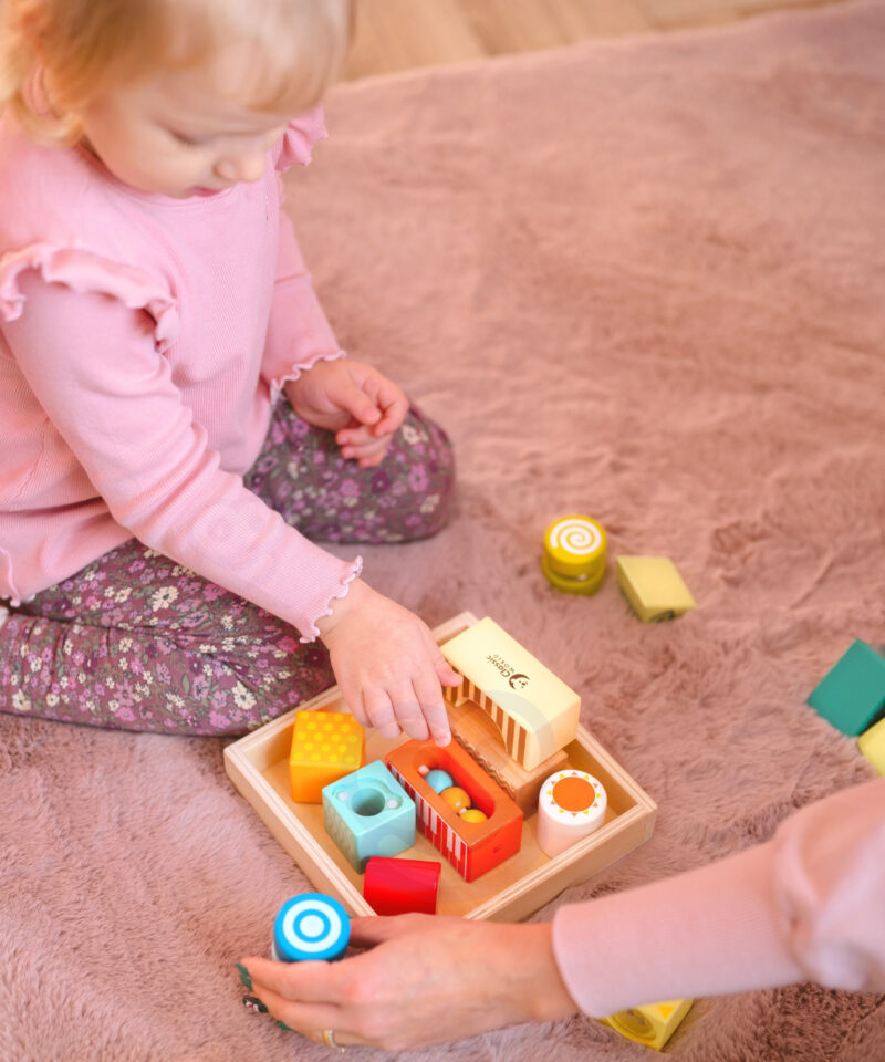 Lapse loovust toetavad klotsid