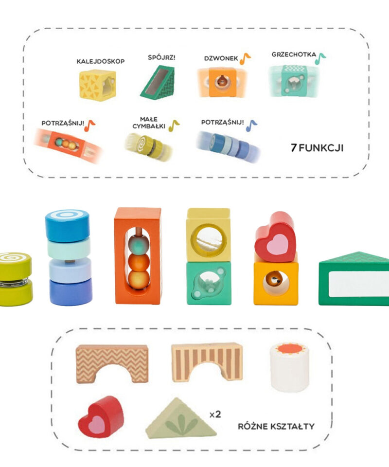 Lapse loovust toetavad klotsid