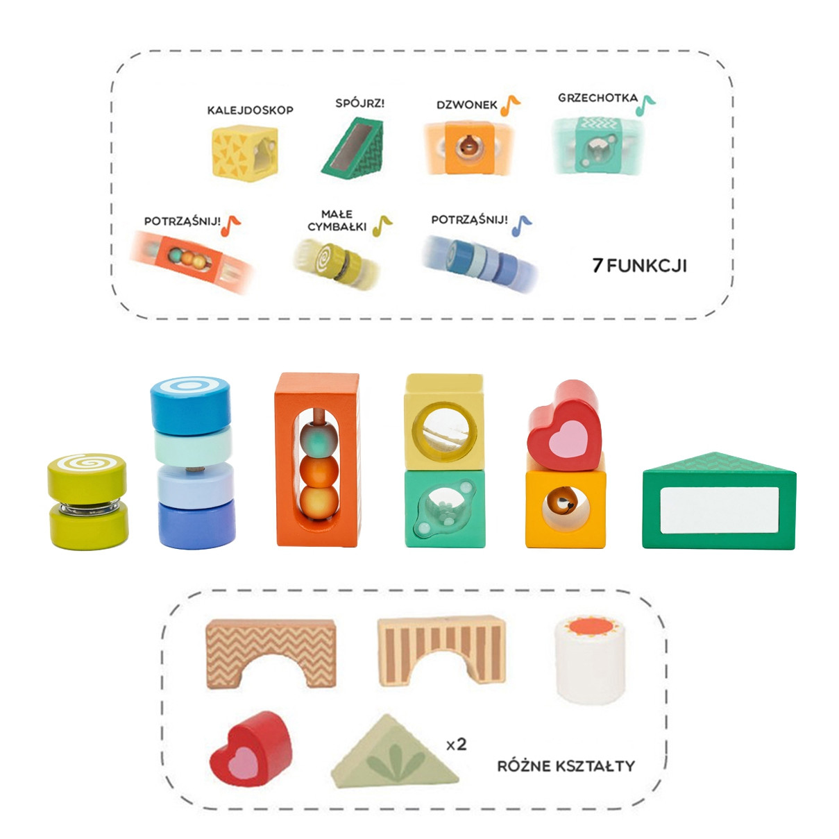 Lapse loovust toetavad klotsid