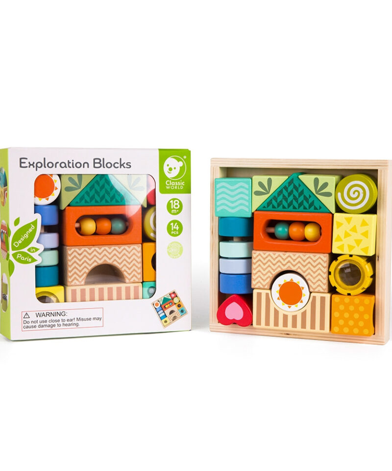 Lapse loovust toetavad klotsid