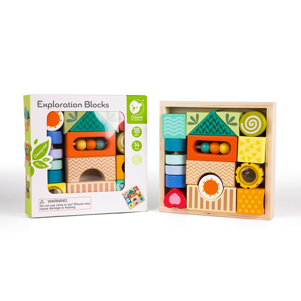 Lapse loovust toetavad klotsid