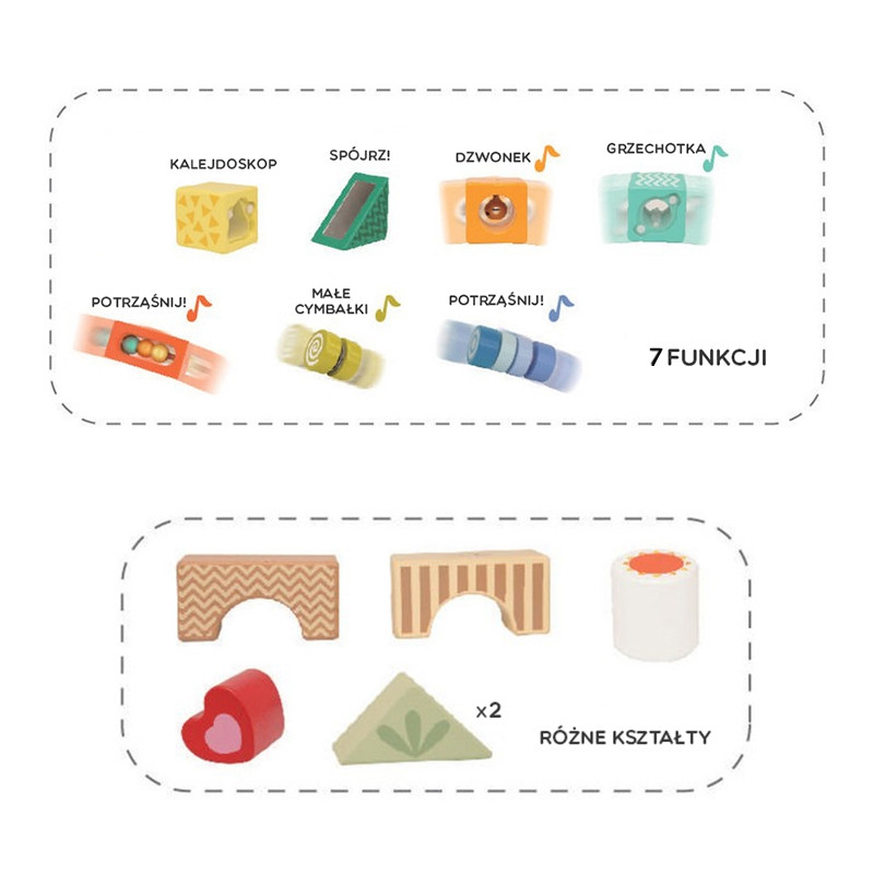 Lapse loovust toetavad klotsid